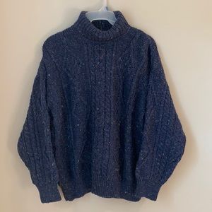 Callan Imported 100 wool oversized chunky sweater